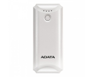 ADATA Power Bank P5000 (5000 mAh, biały) - 546275 - zdjęcie 1